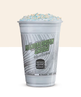 Grogu's Blue Cookie Shake